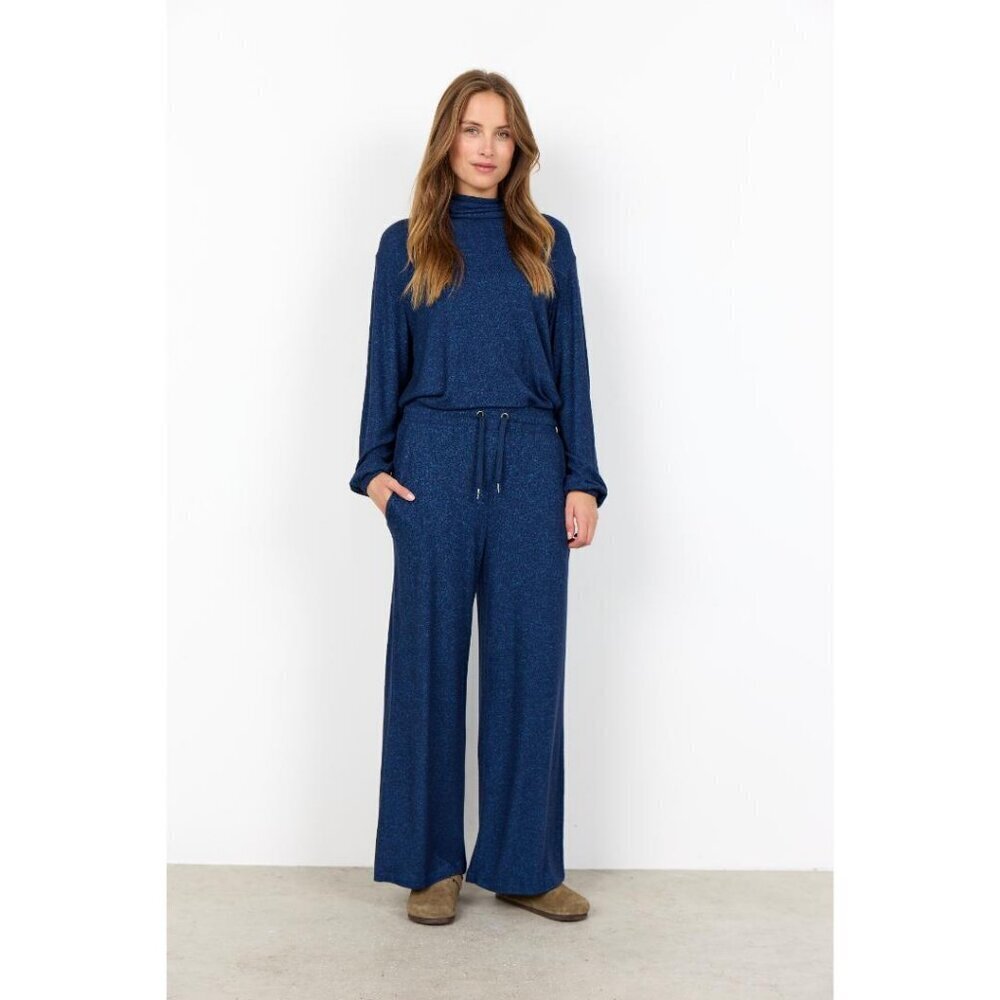 NWT SOYA CONCEPT BIARA Navy Blue Trousers